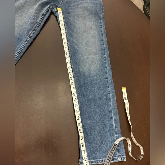 Hollister Men's Straight Blue Jeans - Picture 6 of 7